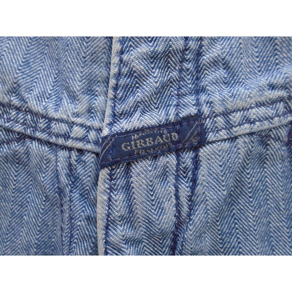 Vintage Marithé François Girbaud shorts Men Size 32 Denim Geometric stitch USA - Picture 8 of 11